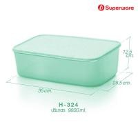 ราคา Srithai Superware กล่องถนอมอาหารพลาสติก กล่องใส่อาหาร ปริมาตร 230 9800 ml Food box H SERIES แบบเหลี่ยม 7 รุ่น (16535339692)