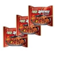 ราคา มาม่าเกาหลี จาปาเก็ตตี้ จาจังมยอน บะหมี่กึ่งสำเร็จรูป ซอสถั่วดำ รสเผ็ด 137g 140g nongshim chapagetti 짜파게티 큰사발면 (20613252282)