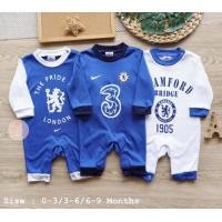ราคา Chelsea ชุดทีมบอลเชลซี หมียาวเด็กแรกเกิด 9เดือน เสื้อผ้าเด็กอ่อน ชุดกีฬาเด็ก เสื้อแขนยาวเด็ก ชุดทีมฟุตบอลเด็กเชลซี ราคา 400บาท ชุดเด็กทารก (5880900331)