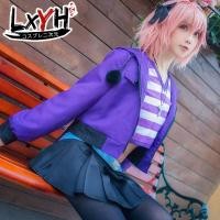 ราคา LXYH COSER KING Fate Grand Order FGO Apocrypha Cosplay Costume FA Rider Astolfo Cosplay Costume ชุดลำลองชุดคอสเพลย์ การ์ตูน JK เสื้อผ้าญี่ปุ่น สูท (1915338552)