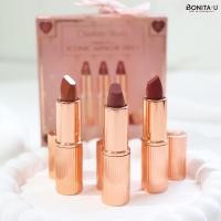 ราคา Charlotte Tilbury Iconic Mini Lip Trio Limited Edition เซ็ตลิปสติก ไซส์มินิ 3 ชิ้น (20825901703)