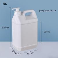 ราคา Bestmix หัวปั้ม แกลลอน 1 3 5L ขวดแกลลอนเปล่า ขวดปั๊มโฟมพลาสติกขนาดใหญ่แบบพกพา ใช้กับอาหารและยาได้ (20384163545)