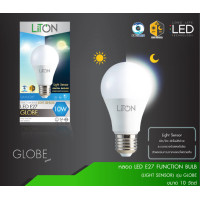 ราคา หลอดไฟ LED 10w เปิด ปิด อัตโนมัติ หลอดเซนเซอร์แสง ขั้วเกลียว E27 เปิดปิดเอง เปิดปิด ออโต้ LIGHT SENSOR เซนเซอร์แสง (18337728645)