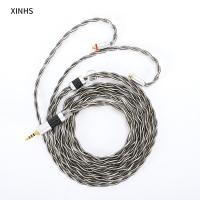 ราคา 4 Core ทองแดงชุบเงินสายหูฟัง2 5มม 3 5มม 4 4มม ถึง MMCX 0 78มม 2Pin QDC TFZ HIFI เปลี่ยนสายหูฟัง (13795565266)