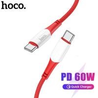 ราคา HOCO ที่ชาร์จเร็ว USB C To Type C PD 60Wสายชาร์จเร็วสำหรับ SAMSUNG Note 20 S10หัวชาร์จ Xiaomi Redmi Note 8 Pro สำหรับ MacBook iPad Pro Latop (11950255248)