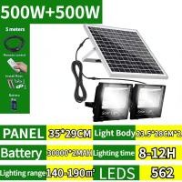 ราคา ไฟโซล่าเซลล์ solar light โซล่าเซลล์ แผง โซล่าเซลล์ ไฟโซล่าเซล ไฟโซล่าเซล1000wแท้ IP67 การควบคุมที่ไกลถึง (16958823428)