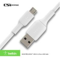 ราคา Belkin สายชาร์จ BOOST CHARGE สาย TPE รับกระแสไฟสูงสุด 2 4 แอมป์ USB to Micro USB Cable ความยาว 1m รุ่น CAB005 (3061056919)