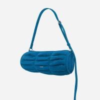ราคา WOVE Zoom ruffle bag กระเป๋าทรงกระบอก หนังย่น (20413646150)