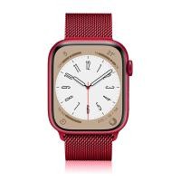 ราคา Milanese Loop สำหรับ Apple Watch 8 7 41มม 45มม 49มม สำหรับ Apple Watch Correa สำหรับ I Watch 6 Se 5 4 3 2 1 38มม 40มม 42มม 44มม สร้อยข้อมือหัวเข็มขัดแม่เหล็กสำหรับสาย Apple Watch Ultra (16610972272)