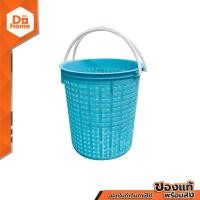 ราคา JCJ ตะกร้าพลาสติก ลายหวาย รุ่น 4212 สีฟ้า BAI (9711828879)