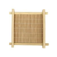 ราคา ถาดรองแก้วกาแฟชาที่รองจานแบบฉนวนกันความร้อนกระดาษรองแก้วไม้ไผ่เครื่องประดับโต๊ะรองจานทรงสี่เหลี่ยมอุปกรณ์ในครัว (20357105871)