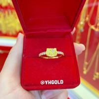 ราคา แหวนทองครึ่งสลึง YHGOLD ทองคำแท้96 5 (16264824451)