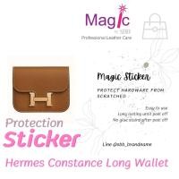 ราคา ฟิล์มกันรอย Sticker กันรอย Hermes Constance Long Wallet Slim Wallet Togo (19586655073)
