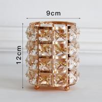 ราคา ถ้วยใส่แปรงแต่งหน้า แก้วใส่แปรงคริสตัล ใส่ปากกา ทรงกระบอก ที่ใส่ของใช้ต่างๆ (20420424130)