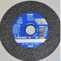 ราคา PFERD แผ่นตัดบาง 4 ตัดสเตนเลส 1 0มม 105x1 0x16 0 EHT 105 10 A 60 R SG INOX (9655778319)