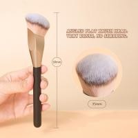 ราคา OVW Makeup Brushes 3Pcs Foundation Contour Brush Concealer Brush Blusher Brush Face Blush Eyeshadow Brush Contour Liquid Blending Makeup brush set Black (20534444653)