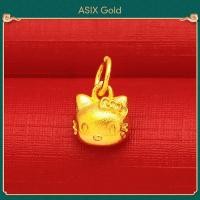 ราคา ASIX GOLD 3 in1 set ทองจริงคิตตี้แมวสร้อยคอ ทองจริงคิตตี้แมวแหวน จริงทองคิตตี้แมวสร้อยข้อมือ24พันทองไม่ใส่ร้ายป้ายสีไม่ซีดจาง (15088015600)