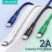 ราคา USAMS Micro USB Cableสายชาร์จ for Android phone Fast Charge cord USB Data Cable for Xiaomi vivo y11 Huawei y7 prime 2019 oppo a5s f3 plus Realme 5i Realme 3 samsung J7 pro Charging Cable (8444586400)