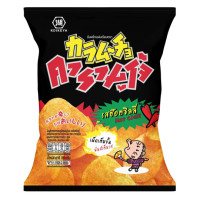 ราคา คารามูโจ้ มันฝรั่งทอดกรอบแผ่นเรียบ รสฮ๊อตชิลลี่ 86 ก (9206514470)