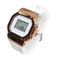 ราคา NEWใหม่ล่าสุด Casio G SH0CK นาฬิกาจีช็อคผู้หญิง นาฬิกาข้อมือcasio จีช็อคดำทอง ขาวทอง นาฬิกาจีช็อคหญิง ชาย นาฬิกาคู่รัก แสดงตัวเลขวันที่ RC798 (7818510568)