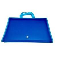 ราคา ORCAกระเป๋าซิปพลาสติก F4 ออร์ก้า A1 U สีสดใสมีหูหิ้ว มีช่องใส่นามบัตร (11631019854)