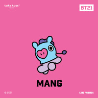 ราคา BT21 Basic Standing Keychain พวงกุญแจ BT21 (17659563794)