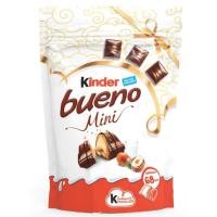 ราคา Kinder Bueno Mini คินเดอร์บรูโน มินิ ช็อกโกแลตสอดไส้เฮเซลนัท ห่อใหญ่ 68 ชิ้น (9181434942)