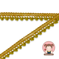 ราคา ลูกไม้ปอมปอม ริบบิ้นปอมปอม กว้าง 1 cm ขนาดลูกปอม 3 มิล (20576378631)