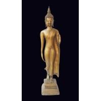 ราคา พระพุทธรูปปางลีลา เนื้อโลหะขันลงหิน ขนาดความ สูงรวมฐาน 27 นิ้ว สวยใหญ่อลังการ (452335745)