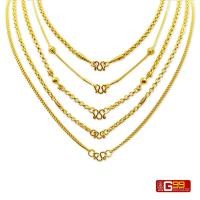 ราคา สร้อยคอทองคำแท้ 1 สลึง ชุดที่ 2 ทองคำแท้ 96 5 (19765607307)