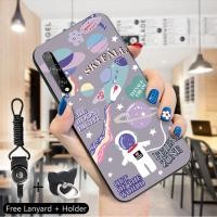 ราคา Jizetin สำหรับ Huawei Y8P Y9S Y7 Pro 2018 Y9 2018 Y9 2019 Y9 Prime 2019 Huawei Y Max แหวนนิ้วมือ Lanyard การ์ตูน Cosmic Planet ยานอวกาศ UFO รูปแบบนักบินอวกาศกันกระแทกนุ่ม TPU ซิลิโคนกรณี (10074479582)