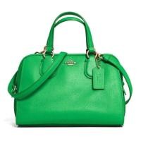 ราคา กระเป๋าถือ COACH แท้ ทรงหมอน หนังแท้ หนังนิ่ม สีสวย มีสายยาว รุ่นหรูจาก Shop COACH 33735 NOLITA SATCHEL IN LEATHER (106563411)
