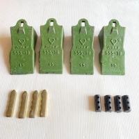 ราคา ฟันขุด เล็บขุด 18S เล็บปุ้งกี๋ ฟัน ปุ้งกี๋ บุ้งกี๋ ขุดดิน สลักบน Komatsu PC30 PC40 PC50 อะไหล่ รถขุด รถตัก (20821121936)