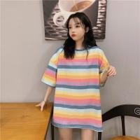 ราคา LH เสื้อยืดRainbow pastelคัลเลอร์ฟลูสุดๆ สวยปังไม่ซ้ำใคร (1682022511)