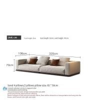 ราคา Bunise โซฟาหรูหรา มีพนักพิง เบาะนุ่ม โซฟา LShape สลับเบดซ้าย ขวาได้ BN530 445 x 106 x 70CM (20039245475)