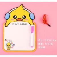 ราคา กระดานไวท์บอร์ด แถมปากกา ไวท์บอร์ด 2ด้าน น่ารัก การ์ตูน สำหรับเด็ก ของเล่น ลบได้ ด้านหลังมีตาราง แผ่นไวท์บอร์ด (20637863834)