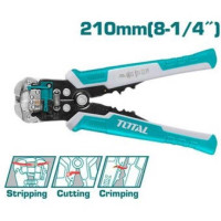 ราคา Total คีมปอกสายอัตโนมัติ รุ่น THT15246 THT152429 ตัด ปอก ย้ำ ด้ามจับกระชับมือ และมีความทนทาน (20962359013)