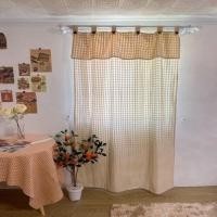 ราคา ผ้าม่านสีครีมธรรมชาติ แบบหูกระดุม มีเชิงคอ ถอดแกะได้ ผ้าฝ้าย ผ้าม่านหน้าต่าง ผ้าม่านประตู ผ้าม่านสีครีม (17452113122)