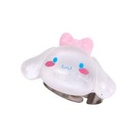 ราคา แหวนสวมนิ้วลายการ์ตูนน่ารักๆ Cinnamoroll Kuromi โปร่งใสน่ารักแฟลช Sanrio Series แหวนปรับขนาดได้คู่ (17376511490)
