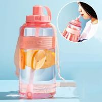 ราคา พร้อมส่ง ขวดน้ำพกพา 700ml 900ml ฟรีสติ๊กเกอร์ มีหลอด พกพาสะดวก กระบอกน้ำดื่ม พกพา (12760610982)