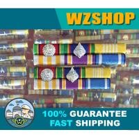 ราคา แพรแถบย่อพร้อมตัวติดเครื่องราช ประดับชุดข้าราชการ แบบ 2 แถว (9023351737)