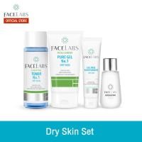 ราคา เซตพิเศษ FACELABS Set Dry Skin เซ็ตดูแลผิว สำหรับผิวแห้งกร้านลอกขุย (16905619399)