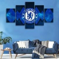 ราคา 5แผงเชลซี HD โลโก้คลับสติ๊กเกอร์ติดผนังแขวนภาพวาดห้องนอนห้องนั่งเล่นโปสเตอร์ภาพวาดตกแต่งบ้านด้วยตนเอง ไม่มีกรอบ (14356092695)