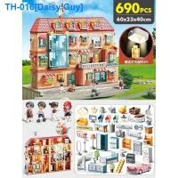 ราคา Compatible with Lego building blocks girl villa assembled toy house 3 princess castle children play house birthday gift 6 (20381654825)