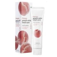 ราคา พร้อมส่ง ยาสีฟัน Pleasia Natural smile กลิ่น Peach mint total care 100ml ยาสีฟันเกาหลี แท้ Me Wealth (9290685807)