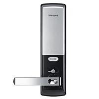 ราคา SAMSUNG Smart Door Lock SHP DH520 Keyless Handle Touch Bluetooth Digital IOT Door Lock Key tag Digital Doorlock (16566393370)