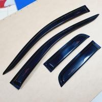 ราคา กันสาด nissan navara NP300 ใส่แคป สีดำโลโก้แดง ใส่ปี 2014 2024 (13434011094)