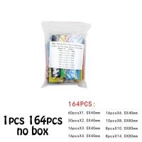 ราคา ชุดท่อหดโพลีโอเลฟินสำหรับชุดท่อหุ้มฉนวนสายไฟ164ชิ้น (20524099820)
