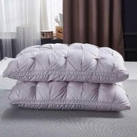 ราคา Goose Down Feather Pillow 100 Cotton Frosted Thickened Cervical Pillow Ho Sleep Pillow Feather Pillow Bedding Accessories (13542114806)