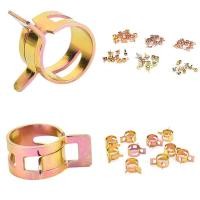 ราคา 10 Pcs Set Spring Pipe Clip Oil Water Air Tube Clamps Spring Band Type Fastener (889982453)